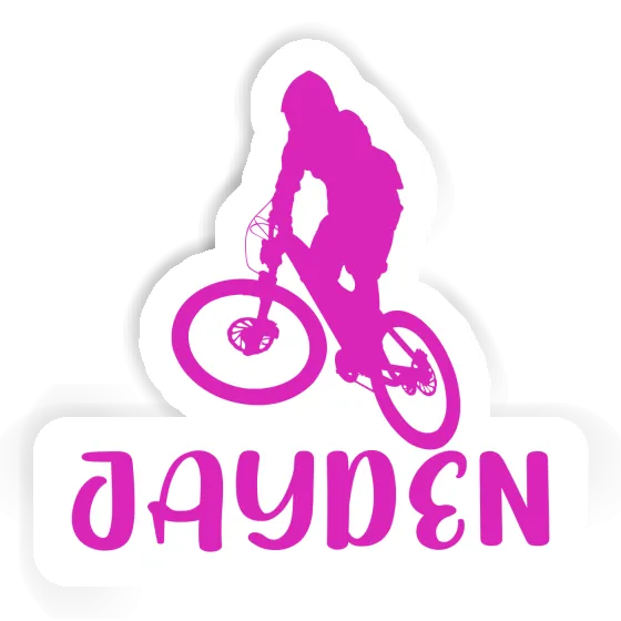 Jayden Sticker Downhiller Image