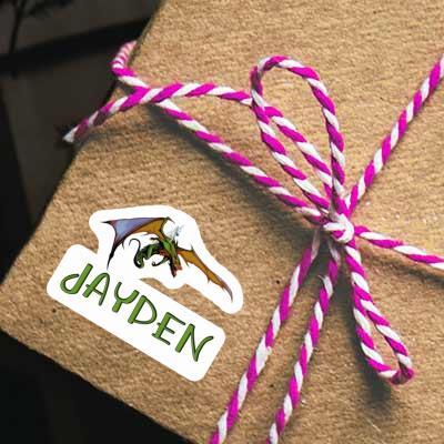 Jayden Autocollant Dragon Gift package Image