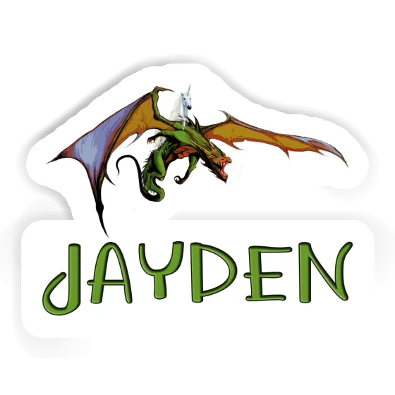 Jayden Sticker Dragon Image