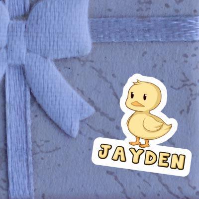 Duck Sticker Jayden Laptop Image