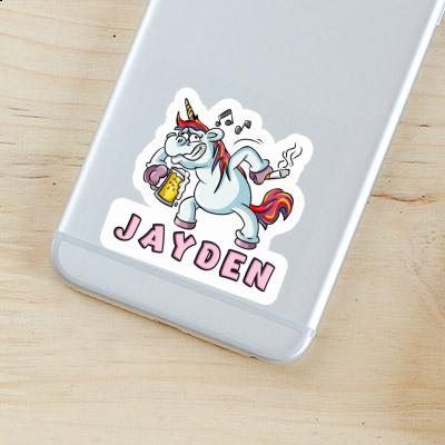 Party Unicorn Sticker Jayden Gift package Image