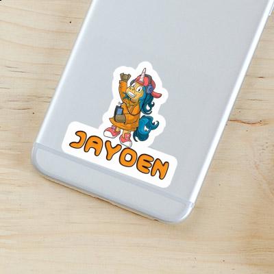 Aufkleber Hip-Hop Einhorn Jayden Gift package Image