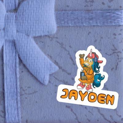 Aufkleber Hip-Hop Einhorn Jayden Gift package Image