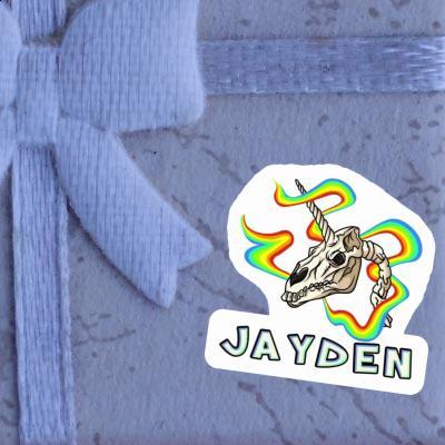 Sticker Jayden Totenkopf Gift package Image