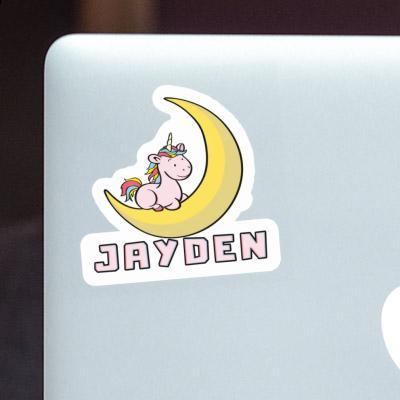 Jayden Sticker Unicorn Image