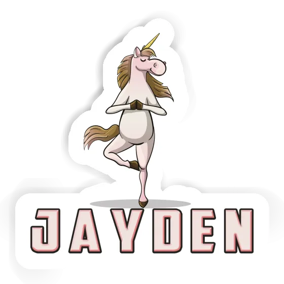 Jayden Sticker Yoga Unicorn Gift package Image