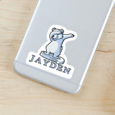 Sticker Polar Bear Jayden Gift package Image