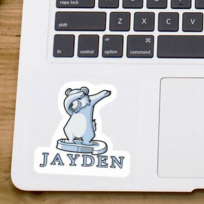 Eisbär Sticker Jayden Notebook Image