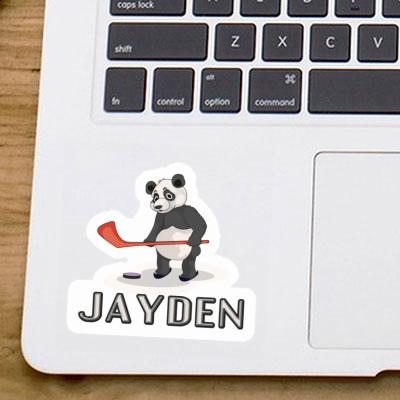 Sticker Jayden Panda Notebook Image