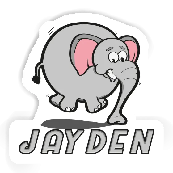 Éléphant Autocollant Jayden Gift package Image