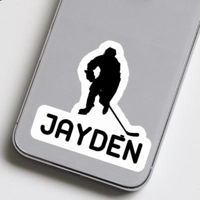 Jayden Sticker Hockey Player Gift package Image