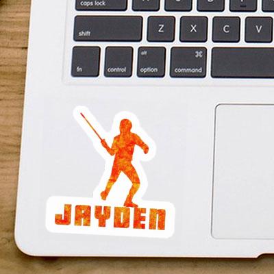 Sticker Fencer Jayden Image