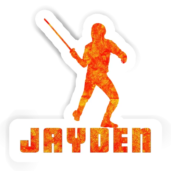 Sticker Fencer Jayden Gift package Image