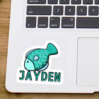 Fish Sticker Jayden Image