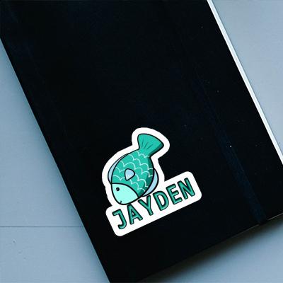 Fish Sticker Jayden Image