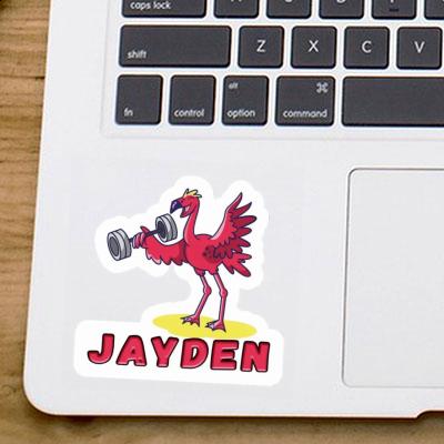 Sticker Jayden Weight Lifter Image