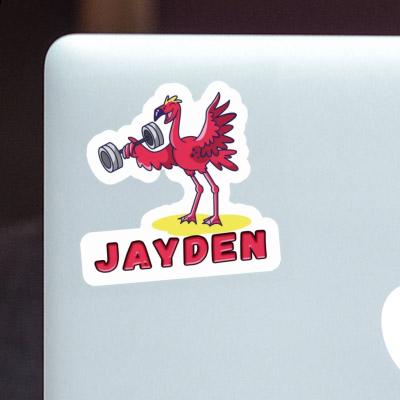 Sticker Jayden Weight Lifter Gift package Image