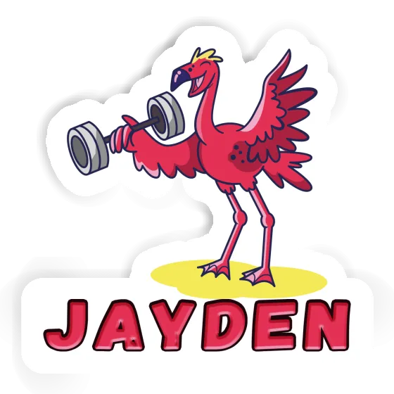 Sticker Jayden Weight Lifter Gift package Image