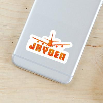 Airplane Sticker Jayden Gift package Image