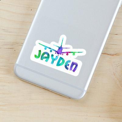 Autocollant Jayden Avion Notebook Image