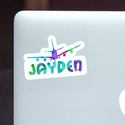 Jayden Sticker Airplane Gift package Image