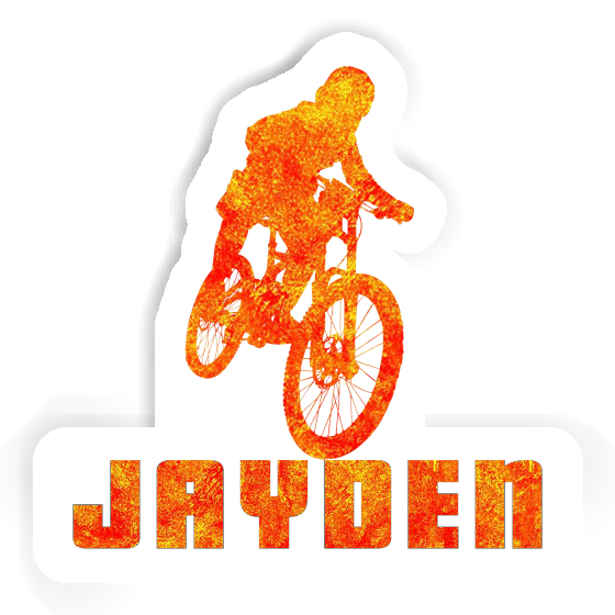 Sticker Freeride Biker Jayden Notebook Image