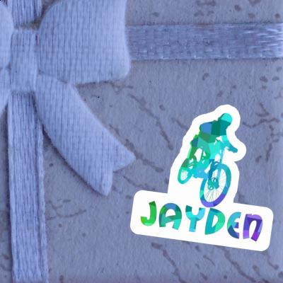 Aufkleber Jayden Freeride Biker Image