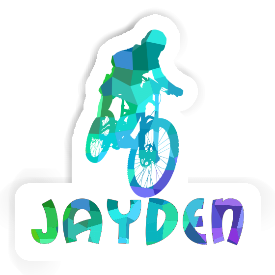 Jayden Sticker Freeride Biker Notebook Image