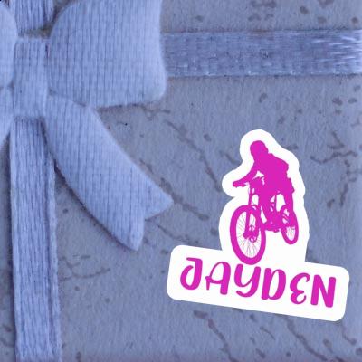 Sticker Jayden Freeride Biker Notebook Image