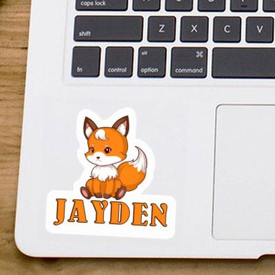 Fox Sticker Jayden Laptop Image