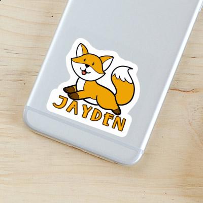 Fox Sticker Jayden Laptop Image