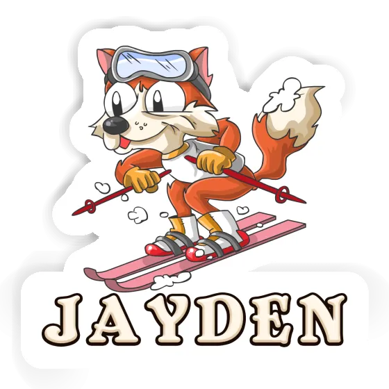 Sticker Jayden Skier Image