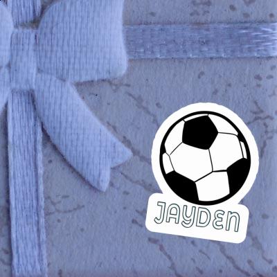 Jayden Sticker Football Image