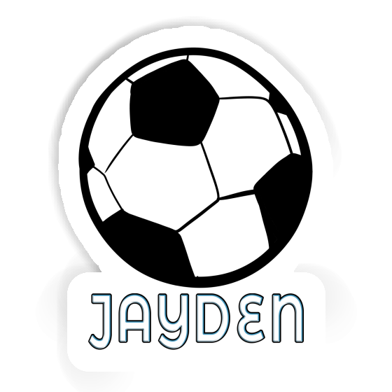 Jayden Sticker Football Laptop Image