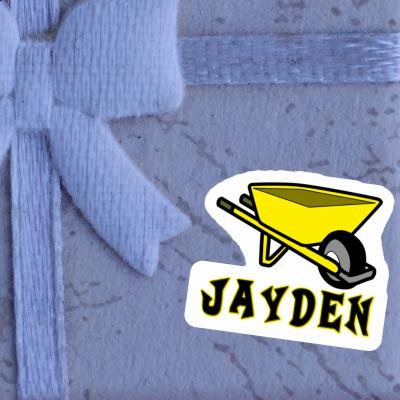 Aufkleber Schubkarre Jayden Gift package Image