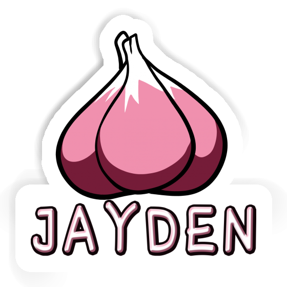 Jayden Sticker Garlic clove Notebook Image