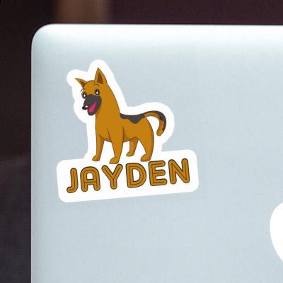 Aufkleber Jayden Schäferhund Gift package Image