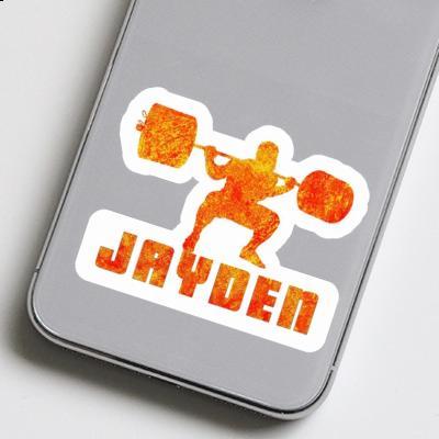 Jayden Sticker Weightlifter Gift package Image