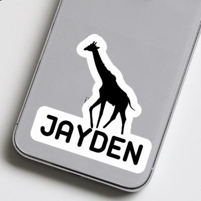 Girafe Autocollant Jayden Laptop Image