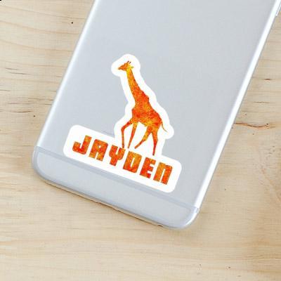 Aufkleber Giraffe Jayden Gift package Image