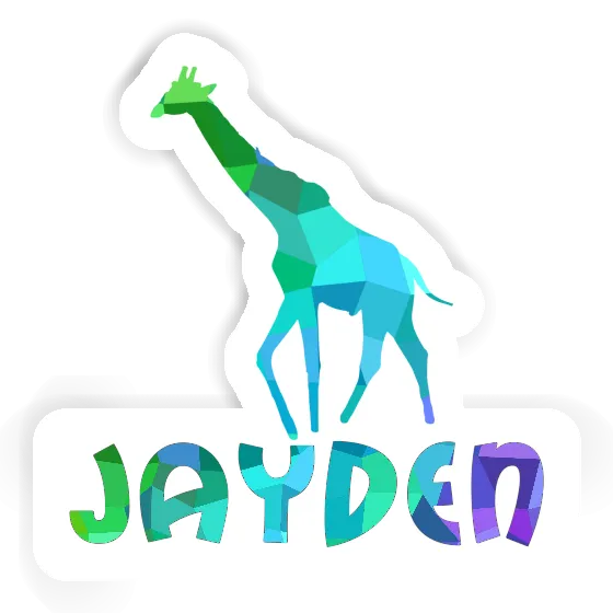 Girafe Autocollant Jayden Gift package Image