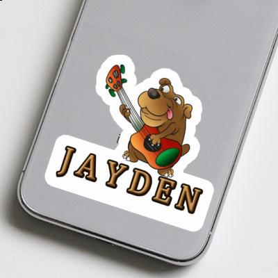 Autocollant Jayden Guitariste Gift package Image