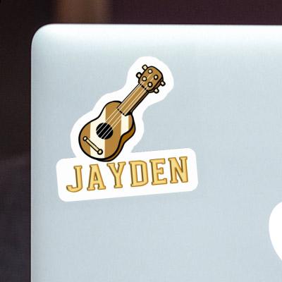 Sticker Guitar Jayden Notebook Image