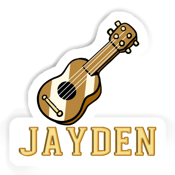 Sticker Guitar Jayden Laptop Image