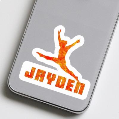 Sticker Jayden Gymnast Gift package Image