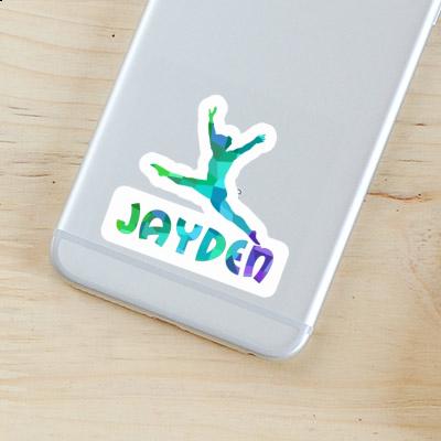 Autocollant Jayden Gymnaste Gift package Image