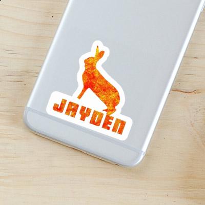 Rabbit Sticker Jayden Laptop Image