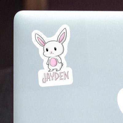 Autocollant Jayden Lapin Laptop Image