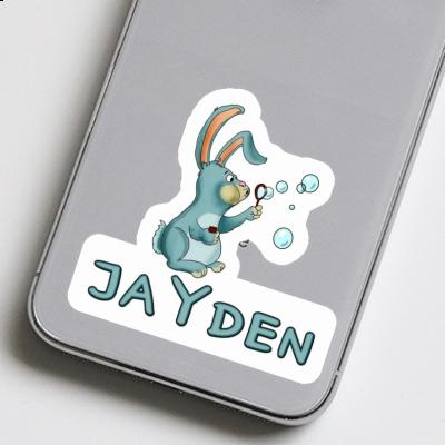 Lapin Autocollant Jayden Laptop Image