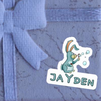 Lapin Autocollant Jayden Laptop Image